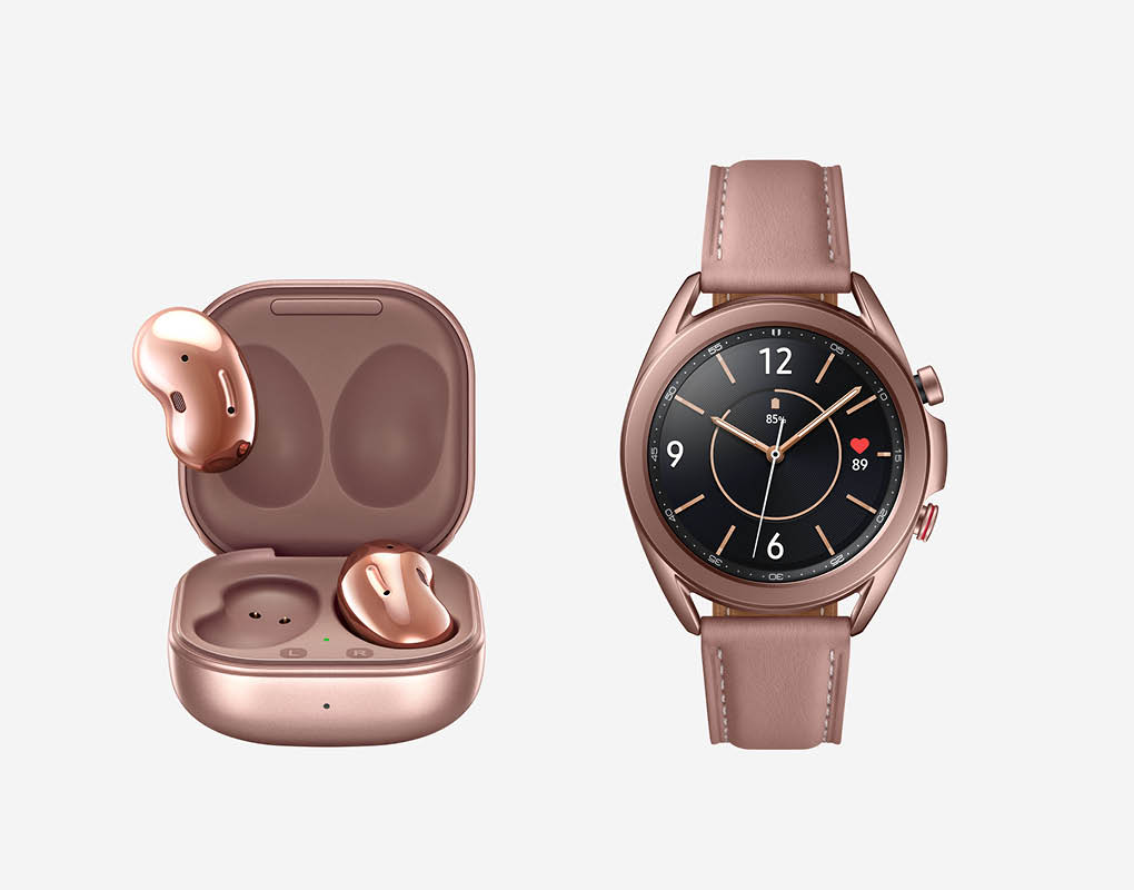 Galaxy Buds Live und Galaxy Watch3